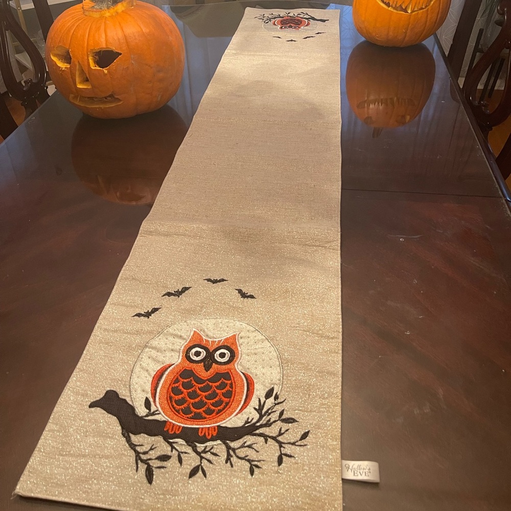 Halloween/Fall Table Runner